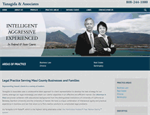 Tablet Screenshot of mauilawyer.com